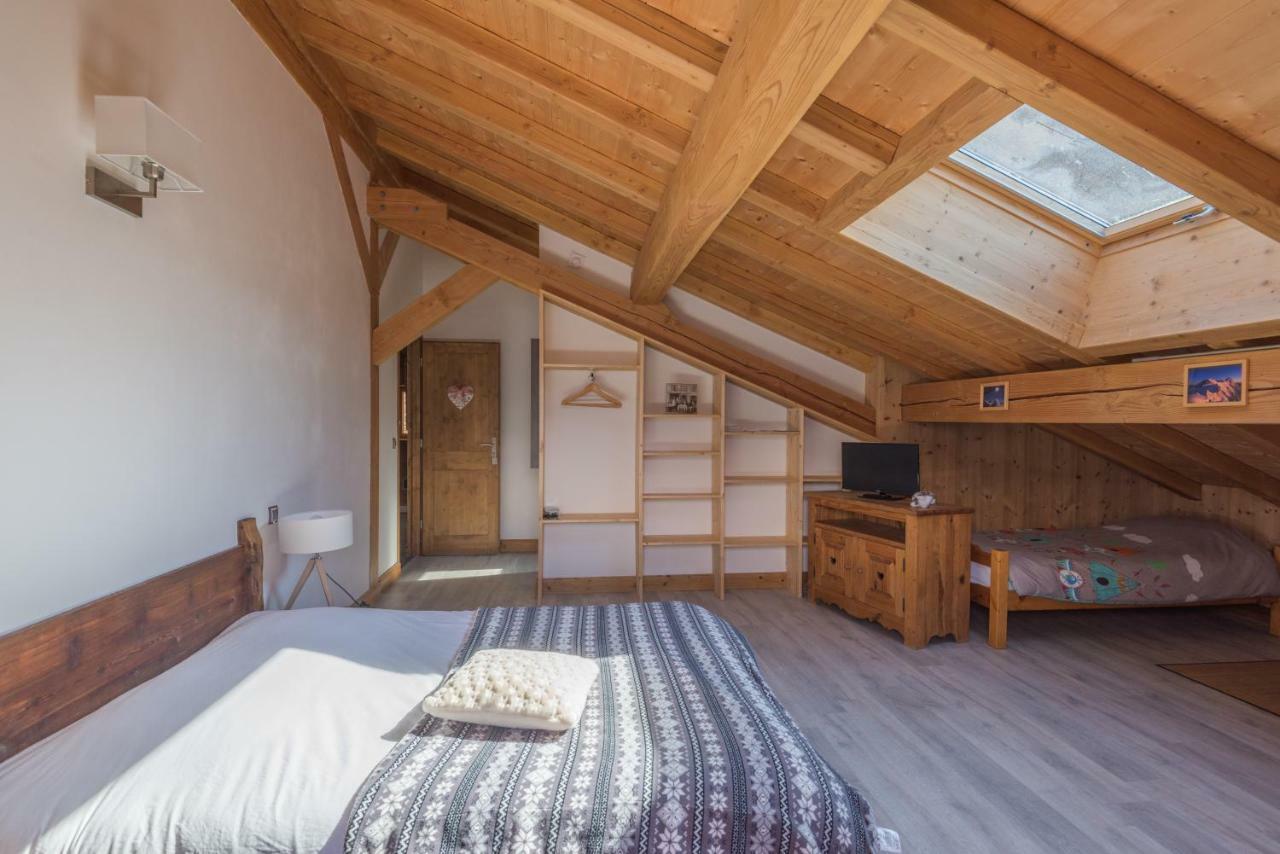 Chantemerle 1741, Chambres D'Hotes A La Montagne Sallanches Exterior foto